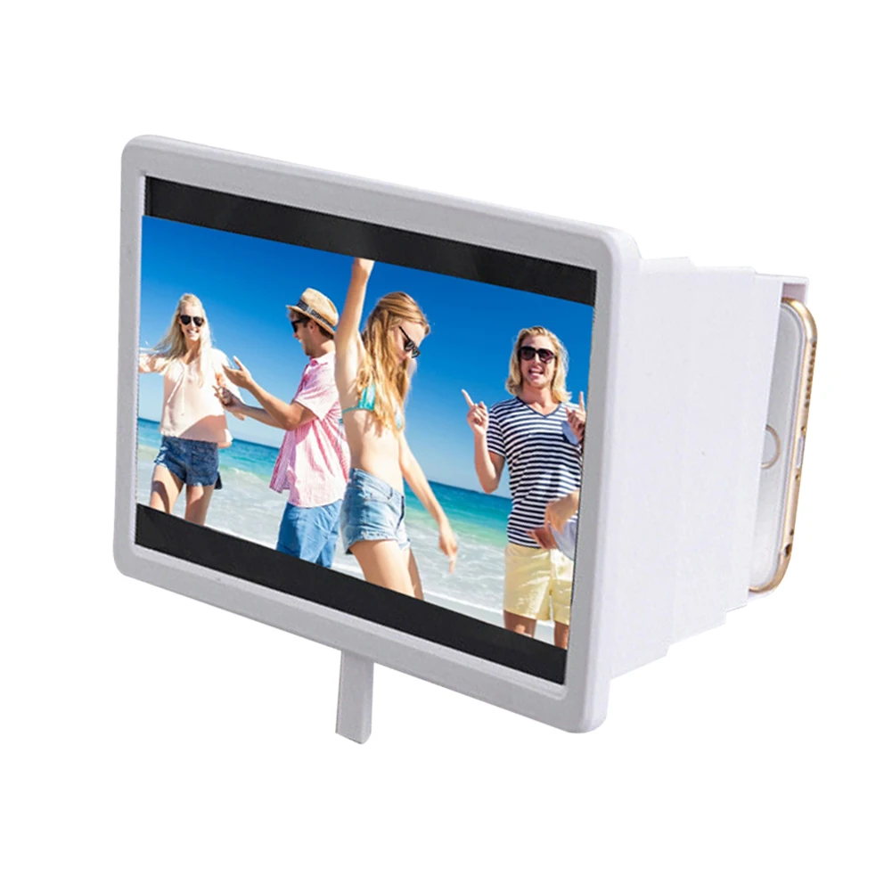 3D Лупа выдвижной усилитель экран мобильного телефона HD Универсальный