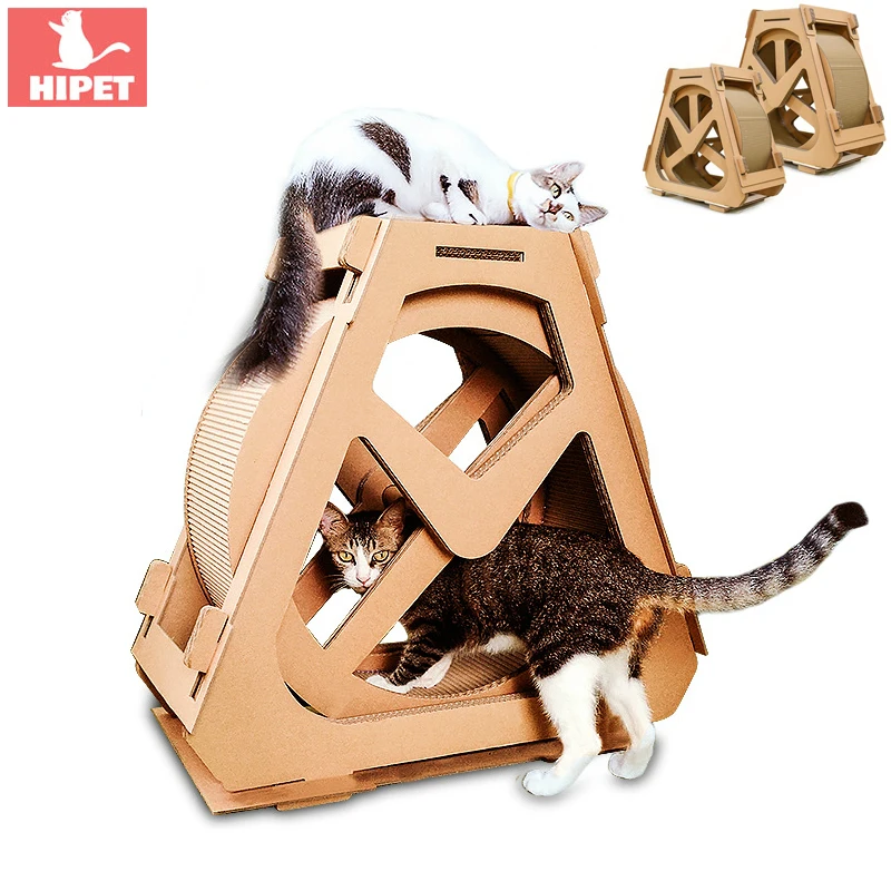 Беговая дорожка для кошек тренировочная котят с защитой когтей доской царапин