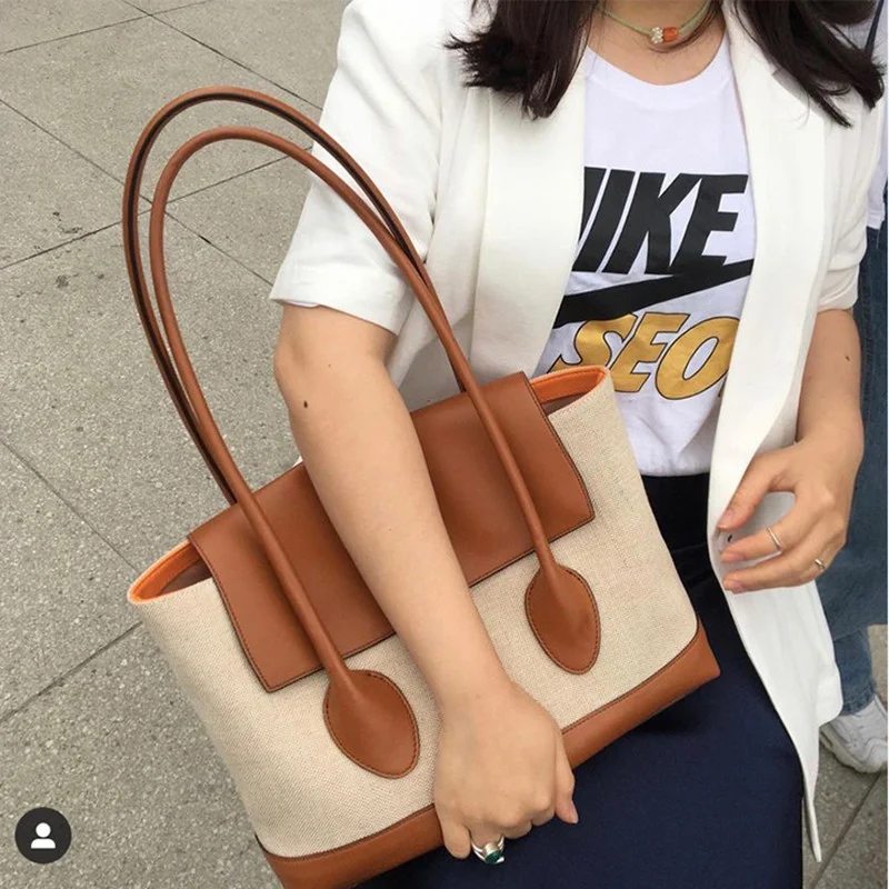 

SOTAKENPA Canvas Bag Women's Briefcase Cheap Women's Bags New Bag Luxury Brand Replica Designer Bags Woman Famous Brands 2020