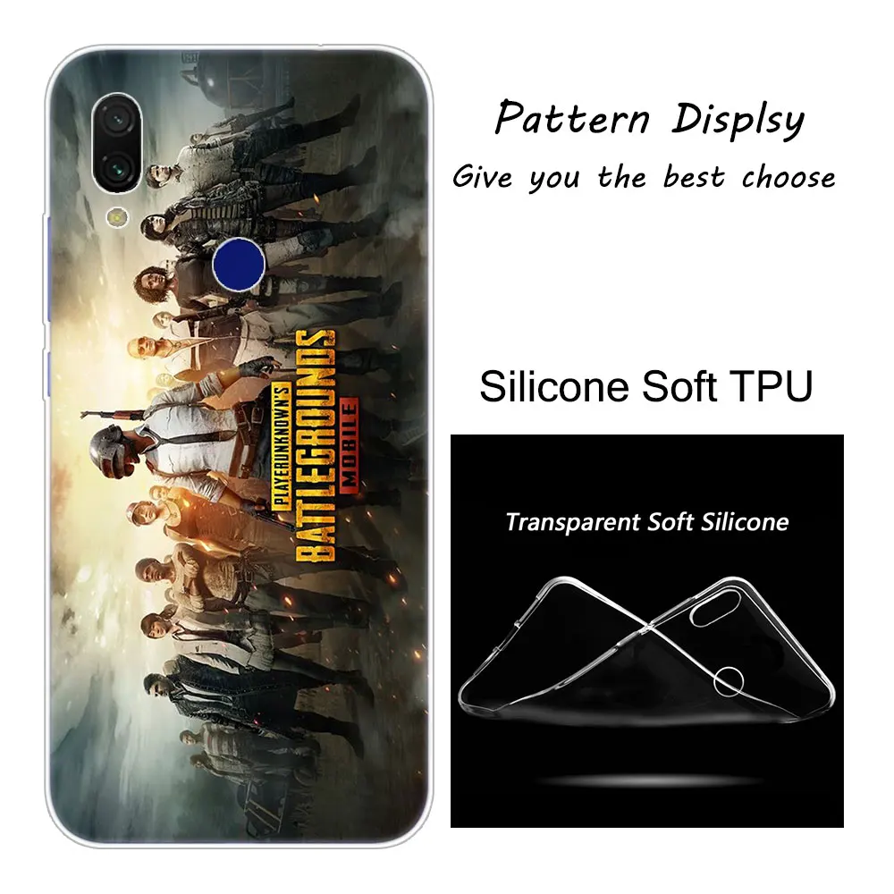 008 Горячие PUBG игры мягкий силиконовый чехол для Xiaomi Redmi K20 Pro 8 8A 7 7A 6 6A 5 Plus S2 Note 8 iPhone 7 6 Plus 5 iPad Pro 4 4X Модный чехол с принтом" - Цвет: 008