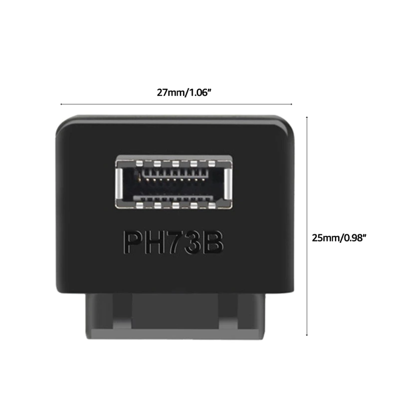 Новинка 2022 прочный Переходник USB 3 0 19P/20P в Type E для материнской платы компьютера |