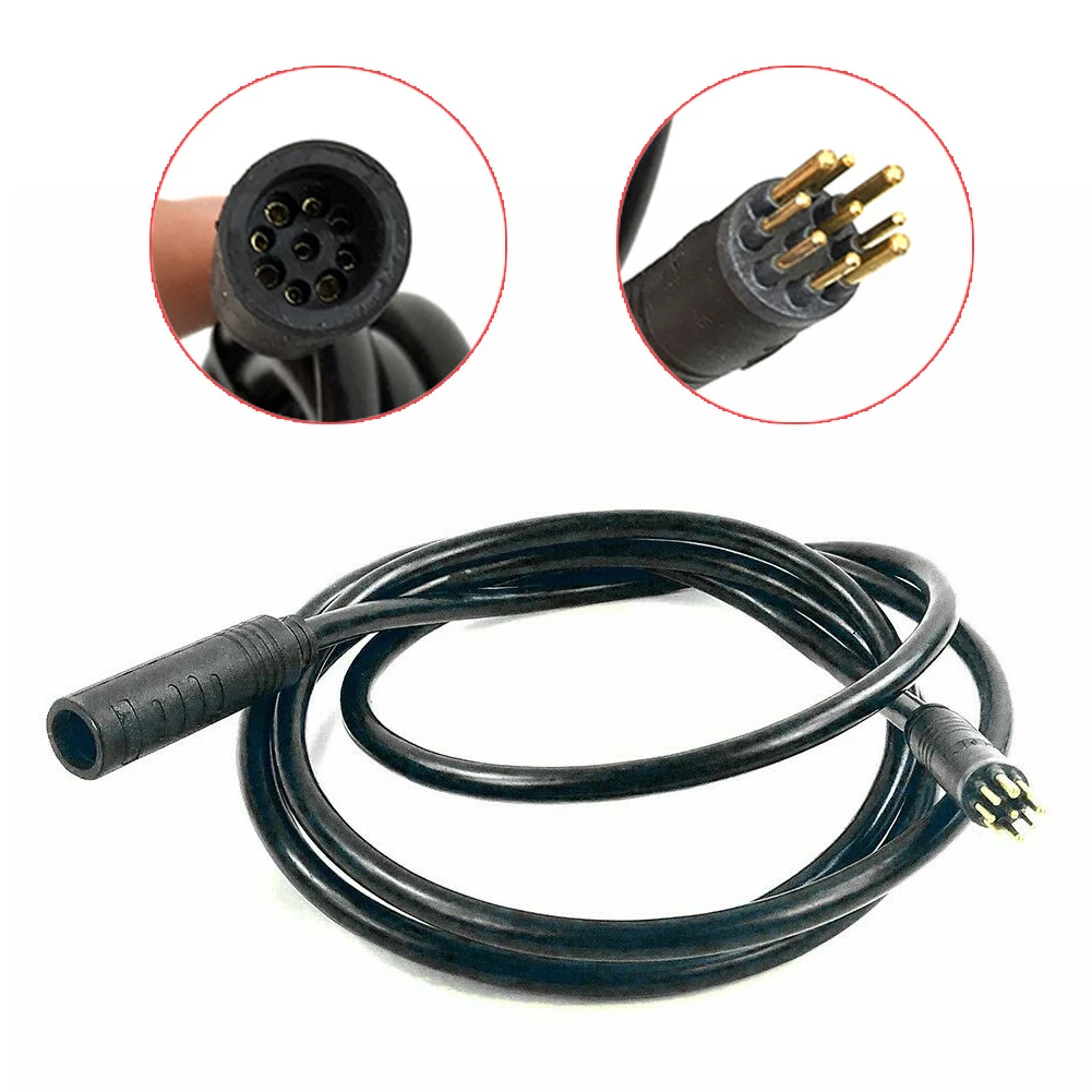 

9Pin 60/130/160cm EBike Bicycle Female To Male Connector Motor Extension Cable Motor Cables For Change Bike To E-bike Accessory