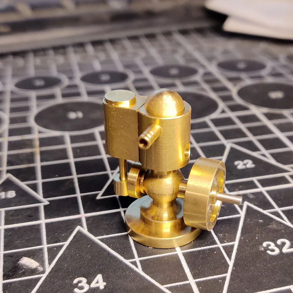 Одноцилиндровый модель с паровым двигателем DIY | Игрушки и хобби