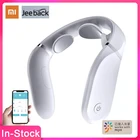 Новый массажер для шеи XIAOMI Jeeback G2 TENS импульсный массажер для спины и шеи с дальним инфракрасным обогревом уход за здоровьем Расслабление работа с приложением Mijia