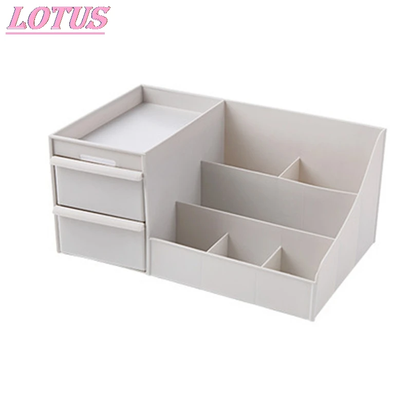 

Makeup Organizer for Cosmetic Large Capacity Cosmetic Storage Box Organizer Desktop Jewelry Nail Polish Makeup Drawer Container
