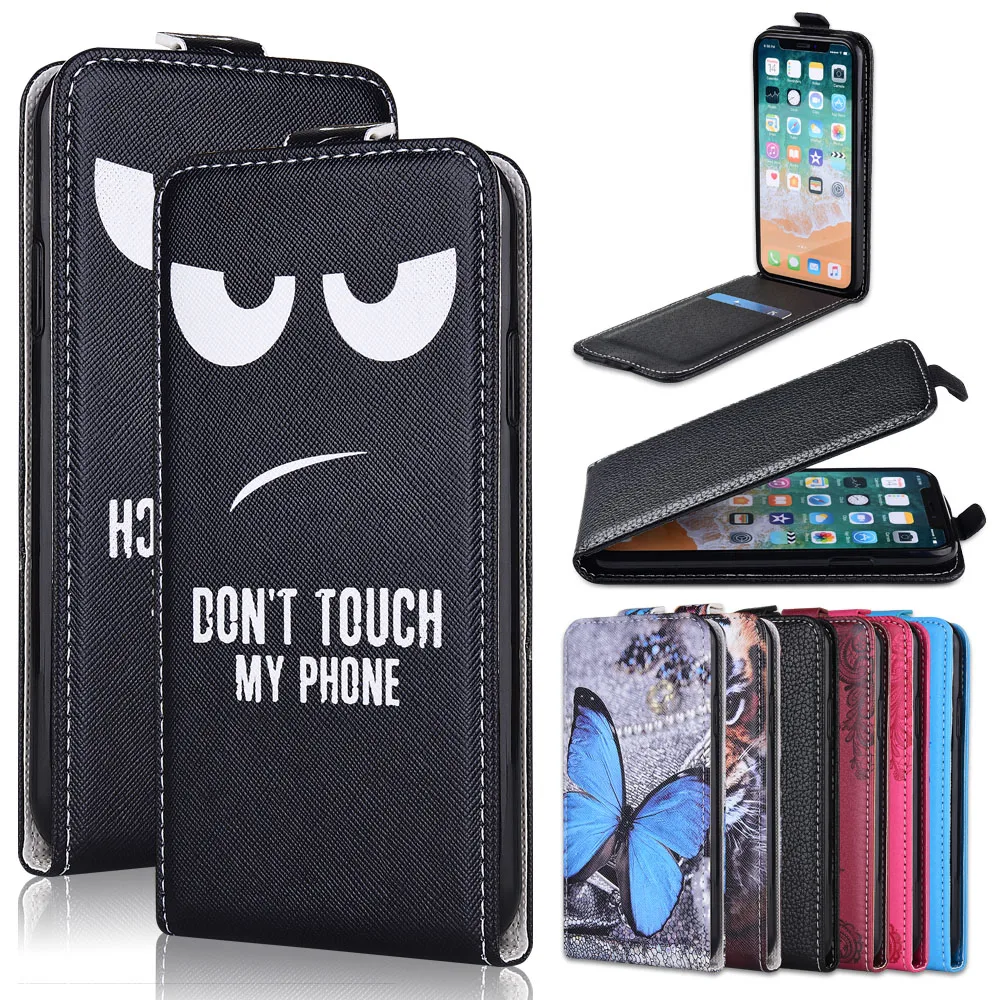 Flip leather case For Huawei Honor 30 30s 20 10 Lite p smart 2019 Y5 Prime 2018 Y6 2019 P30 Lite P40 Lite E Vertical Back cover