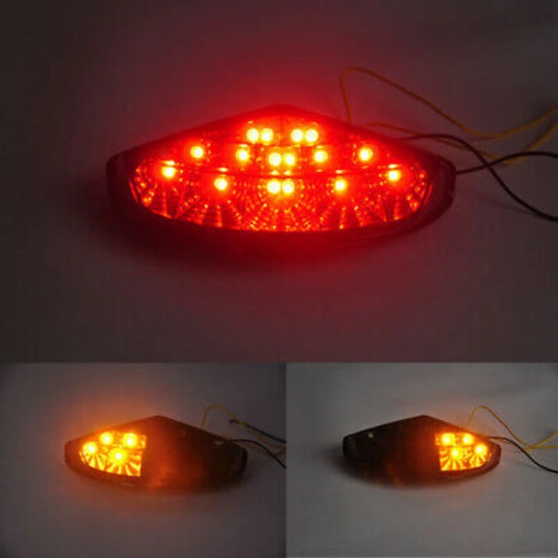 

Motorcycle Rear Brake Light with Steering Tail Light Assembly for Ducati Monster 696 795 796 1100S 1100