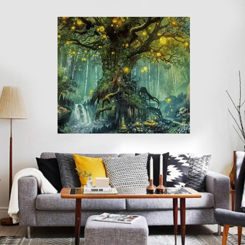 Краска по номерам DIY акриловая краска ing Kit для детей и взрослых 40х45см Светлячок