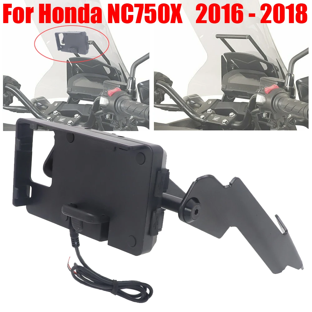 

Artudatech NC 750x Motorcycle GPS Phone Stand Bracket Holder Navigation Bar For Honda NC750X NC 750 X Accessories 2016 - 2020