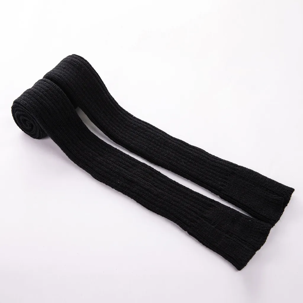 

Winter leg warmers women Thigh High over the Knee Socks Ladies knitting Cotton Stockings Warm calentadores de la pierna