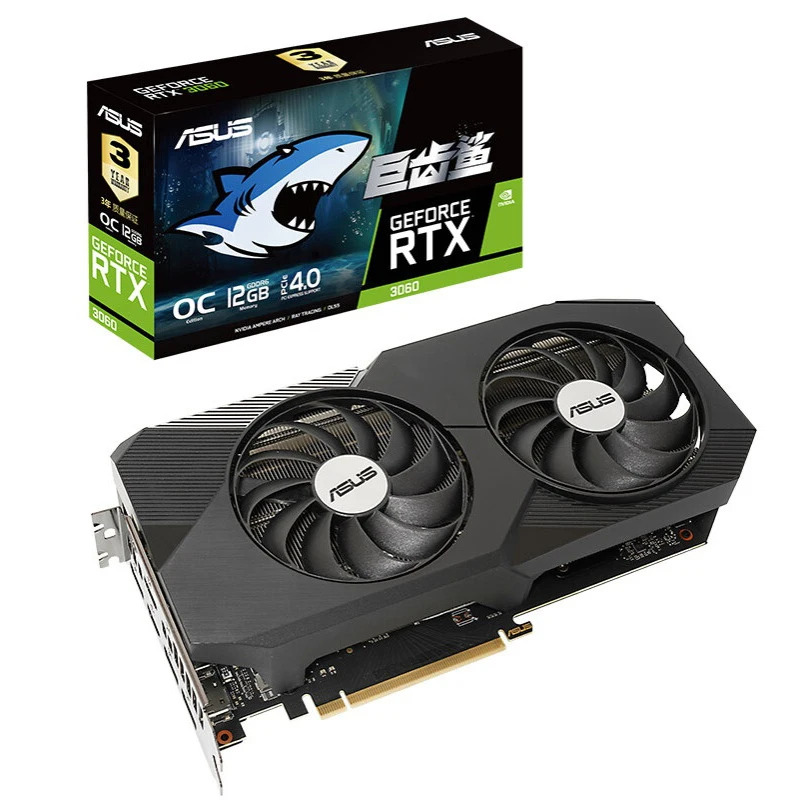 

ASUS RTX3060-O12G-GAMING Video Cards GPU Graphic Card NEW RTX 3060 12GB