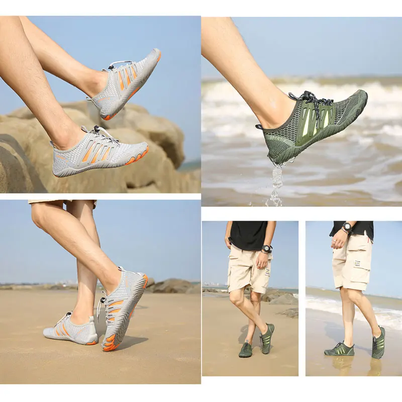 Water Shoes Hiking Shoes Barefoot Trekking  Breathable Waterproof Men Women Outdoor Climbing Comfortable Wear-resistant Upstream