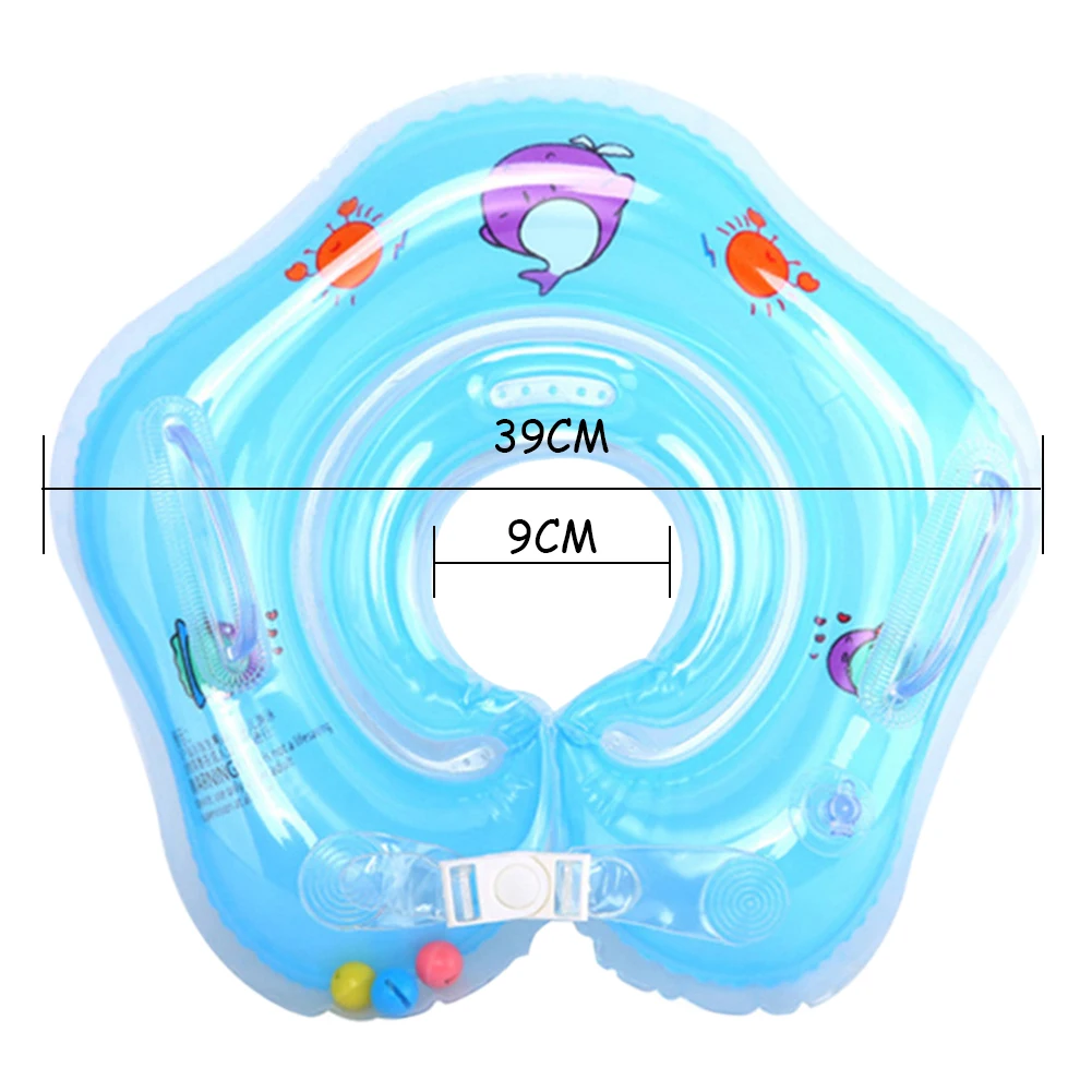 

Household Kids Neck Float Ring Safety Swimming Infant Swimming Protector Collar for Family Outdoor Swimming Supply