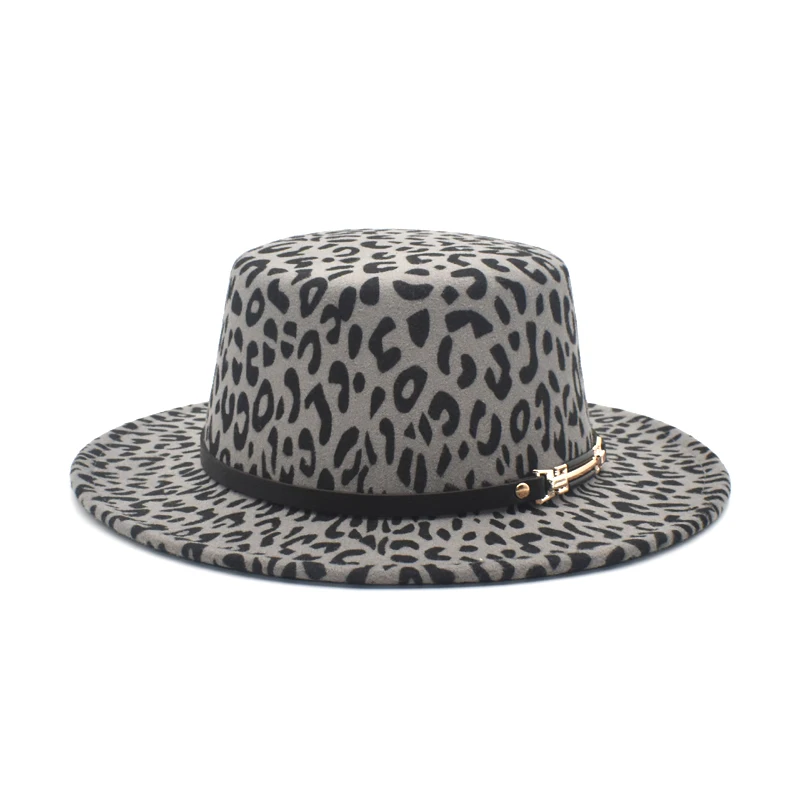 Women's Autumn And Winter Imitation Wool Fedora Hat Men And Women Hat Top Hat Jazz Hat Round Brim Hat P10