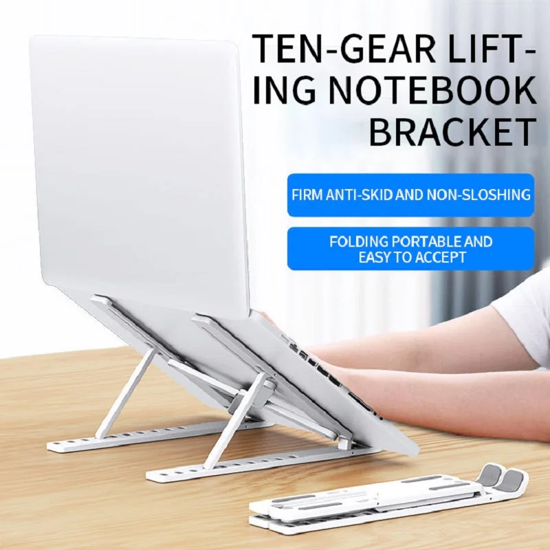 

Creative New Laptop Stand Lifting and Foldable Portable Desktop Stand Computer Cooling Rack