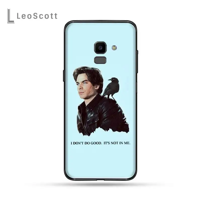 

The Vampire Diaries Stefan Damon Salvatore Phone Case For Samsung Galaxy J2 J4 J5 J6 J7 J8 2016 2017 2018 Prime Pro plus Neo duo