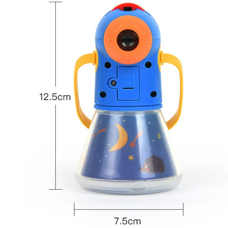 Детский классический проектор историй портативный светодиодный игрушечный