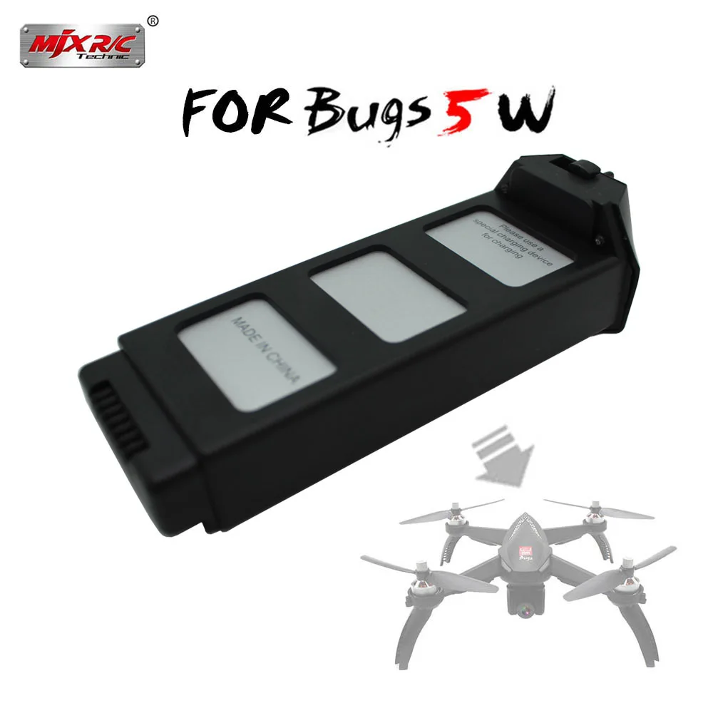 Оригинальный MJX R/C Bugs 5W B5W Rc вертолет батарея 7 4 v 1800mah Li po RC Quadcopter Дрон запасные