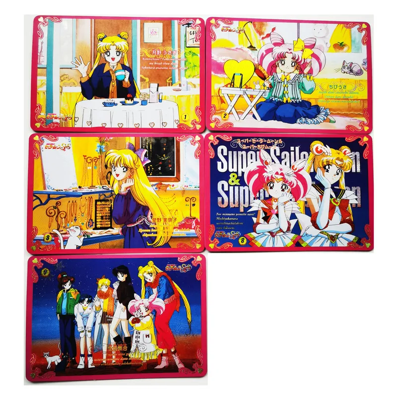 9 шт./компл. Сейлор Мун бутик Малый набор игрушек хобби Коллекционные вещи игра