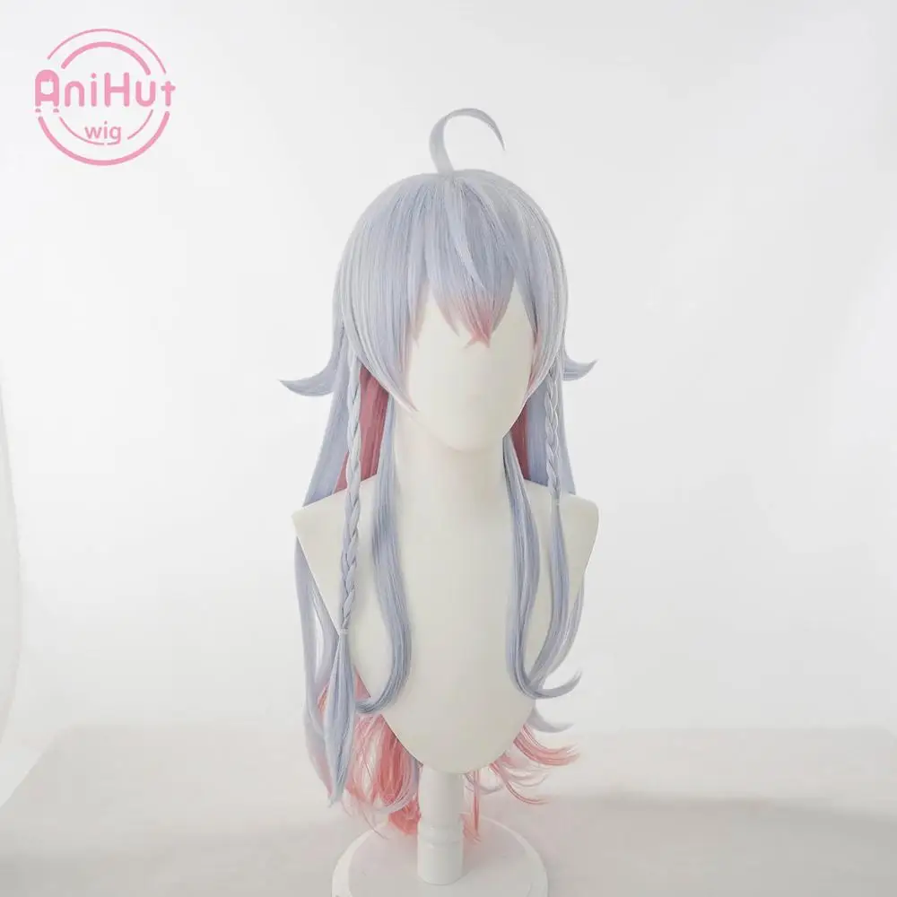 [Anihut】youpuber Hololive Kagura Nana Cosplay Wig термостойкий синтетический парик для косплея Vtuber |