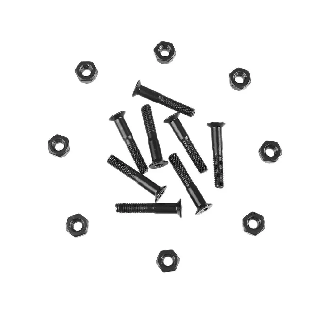 8 шт./лот 29 мм скейтборд оборудование гвозди Болт Винты Комплект Скейтбординг