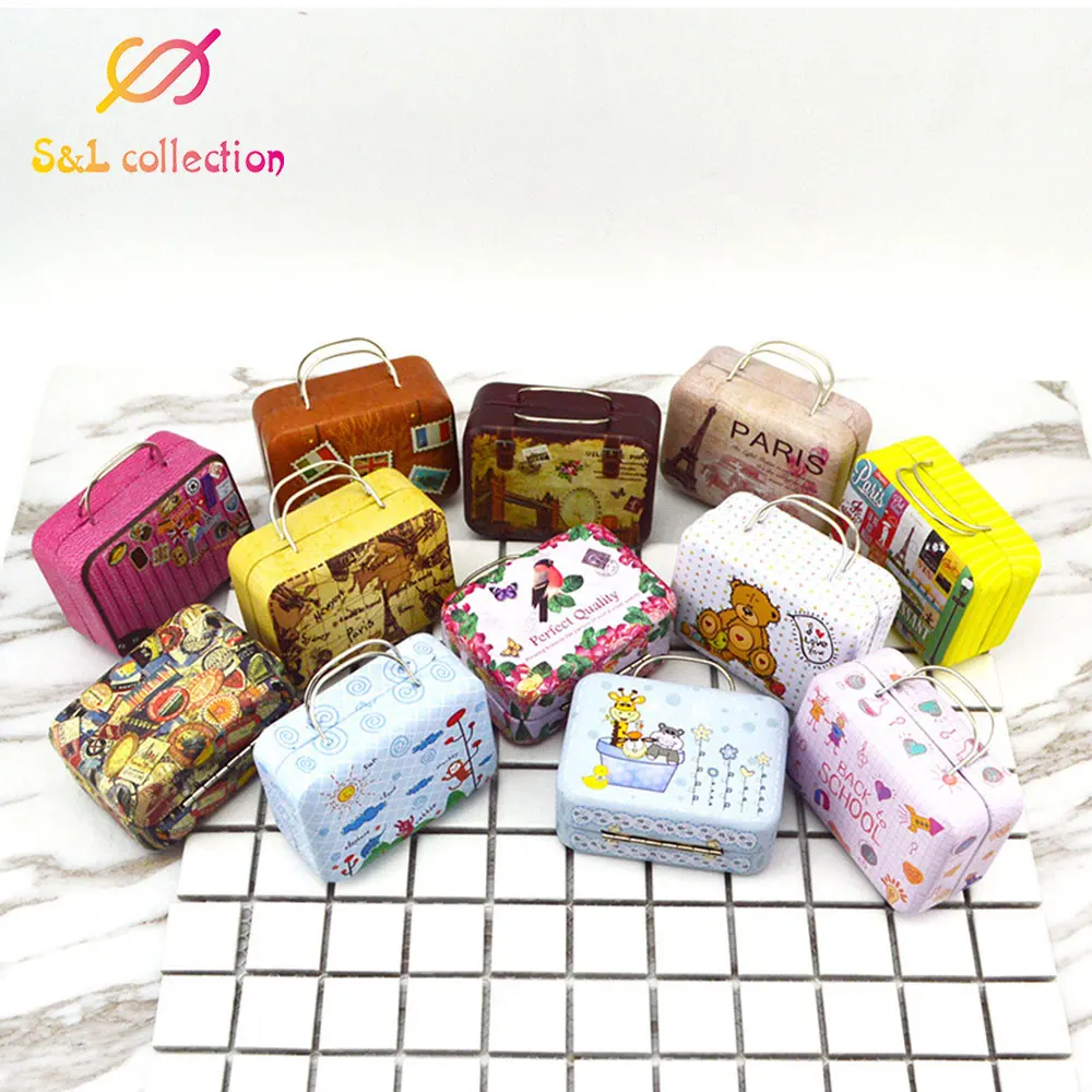 

2020 fashionable luxury false eyelash steel suitcase empty fake lash storage packaging box unique eyelash luggage case