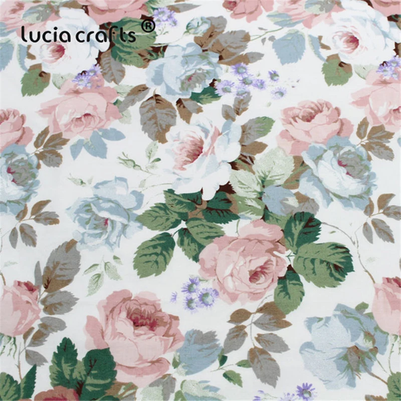 Хлопчатобумажная Лоскутная Ткань для шитья с героями мультфильмов 25*25/50*50 см