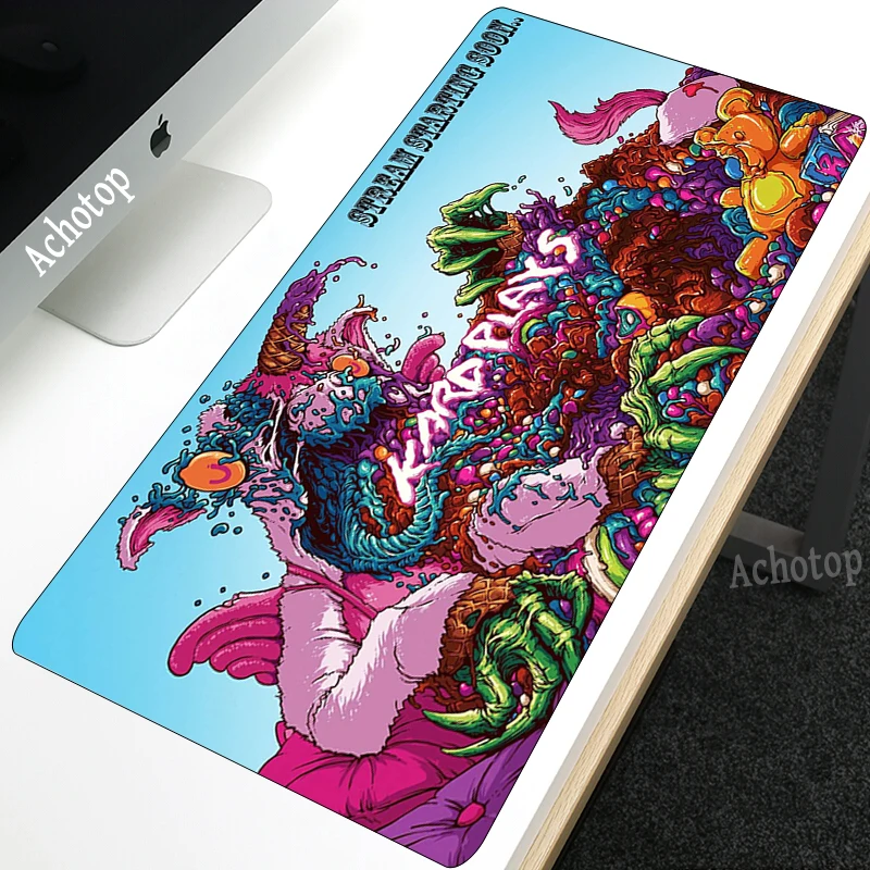 

Big Large Gaming Anti-slip Rubber Mouse pad Gamer Mat Mouse Pad for Cs Go Hyper Beast PC Computer Backlight XL Keyboard Desk Mat