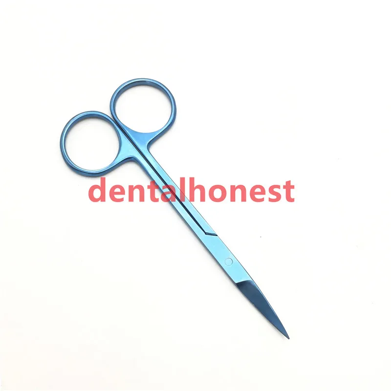 2 шт./компл. титановые Ножницы Для радужной оболочки прямой/изогнутый 22 мм кончик