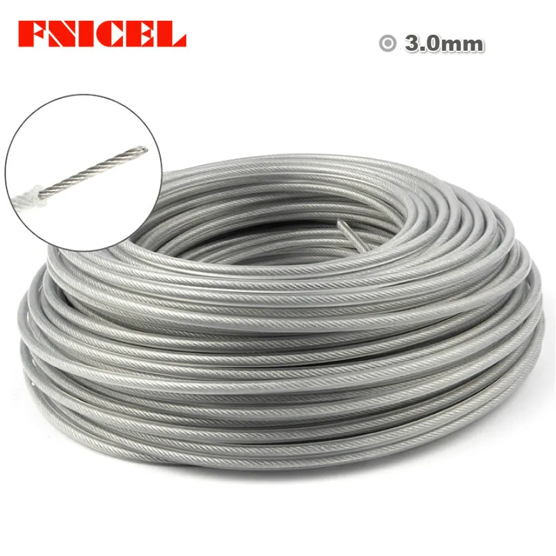 FNICEL 3 0 мм провода веревка шнур ручная газонокосилка работающая на внутренняя
