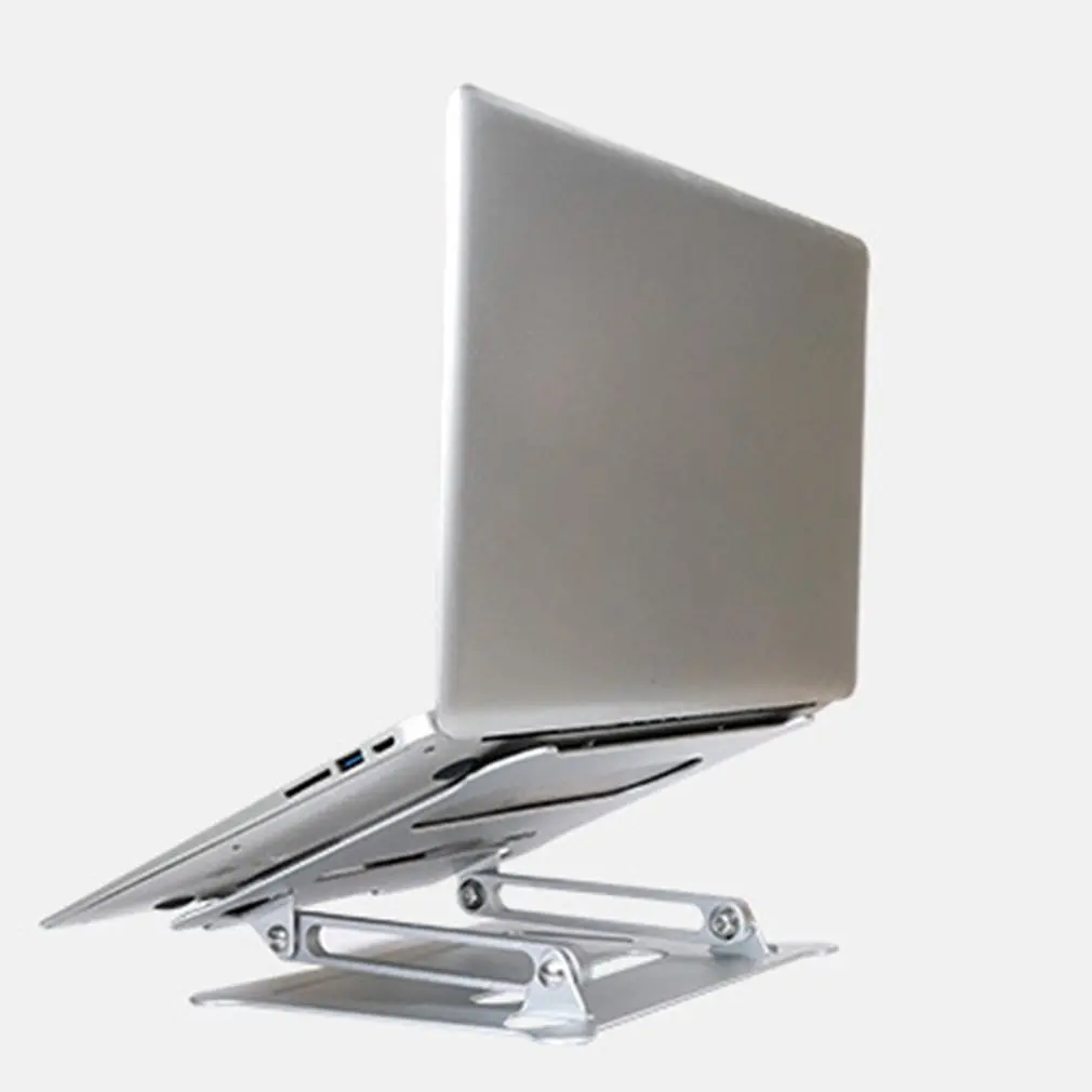 Складной легкий Тетрадь кулер высота охлаждающая подставка радиатор Алюминий