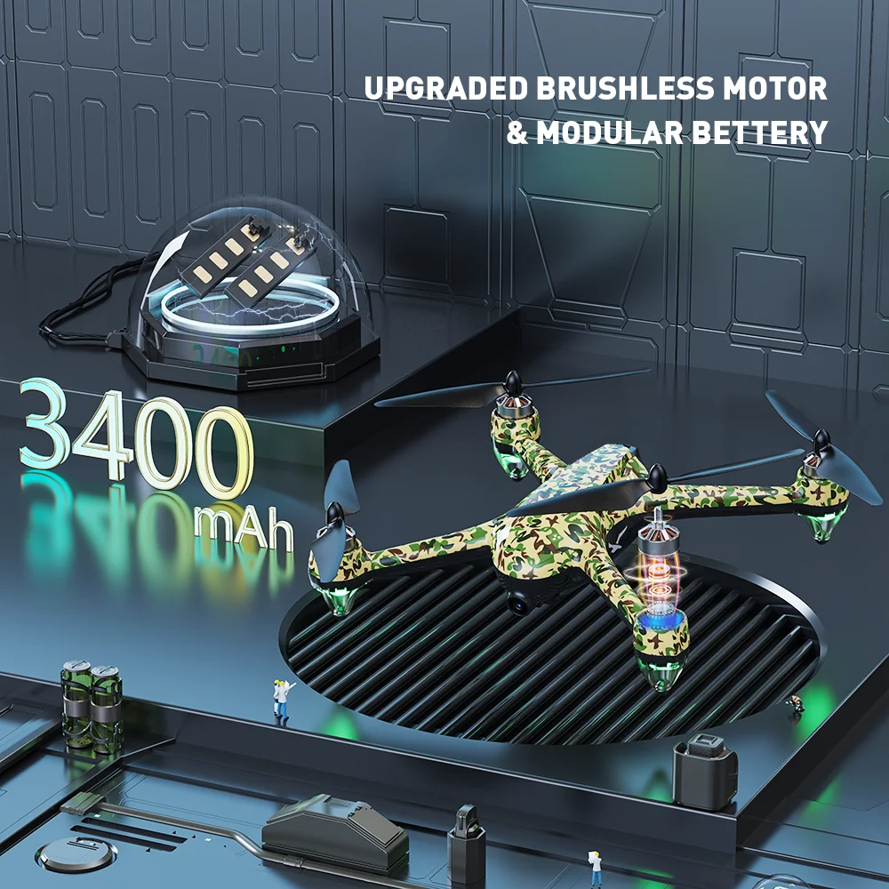 SNAPTAIN 4k profesional Камера Дрон 5G Wi Fi GPS HD FPV радиоуправляемая беспилотная камера высокое