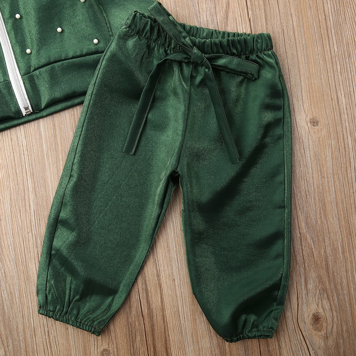 Новый комплект детской одежды для маленьких девочек однотонная куртка на молнии