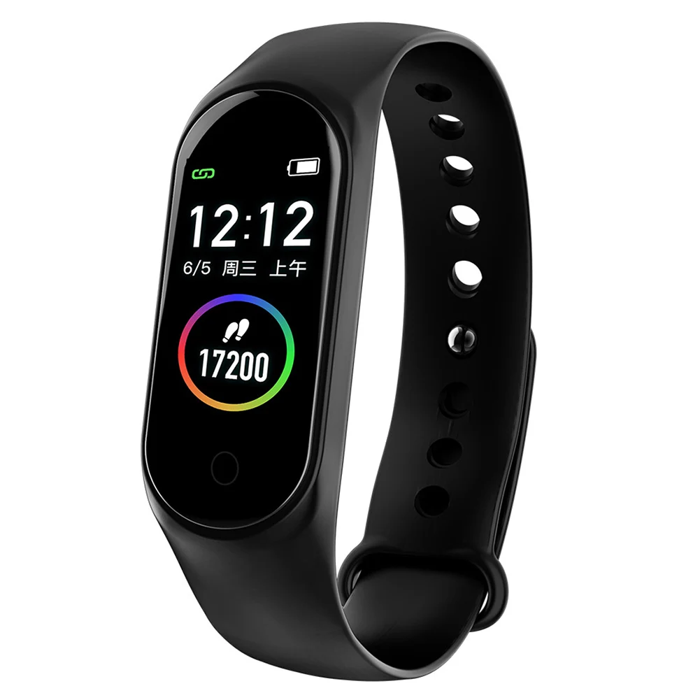 M4S waterproof smart bracelet heart rate oximeter step swimming health multi-function intelligent sports watch wrist | Мобильные