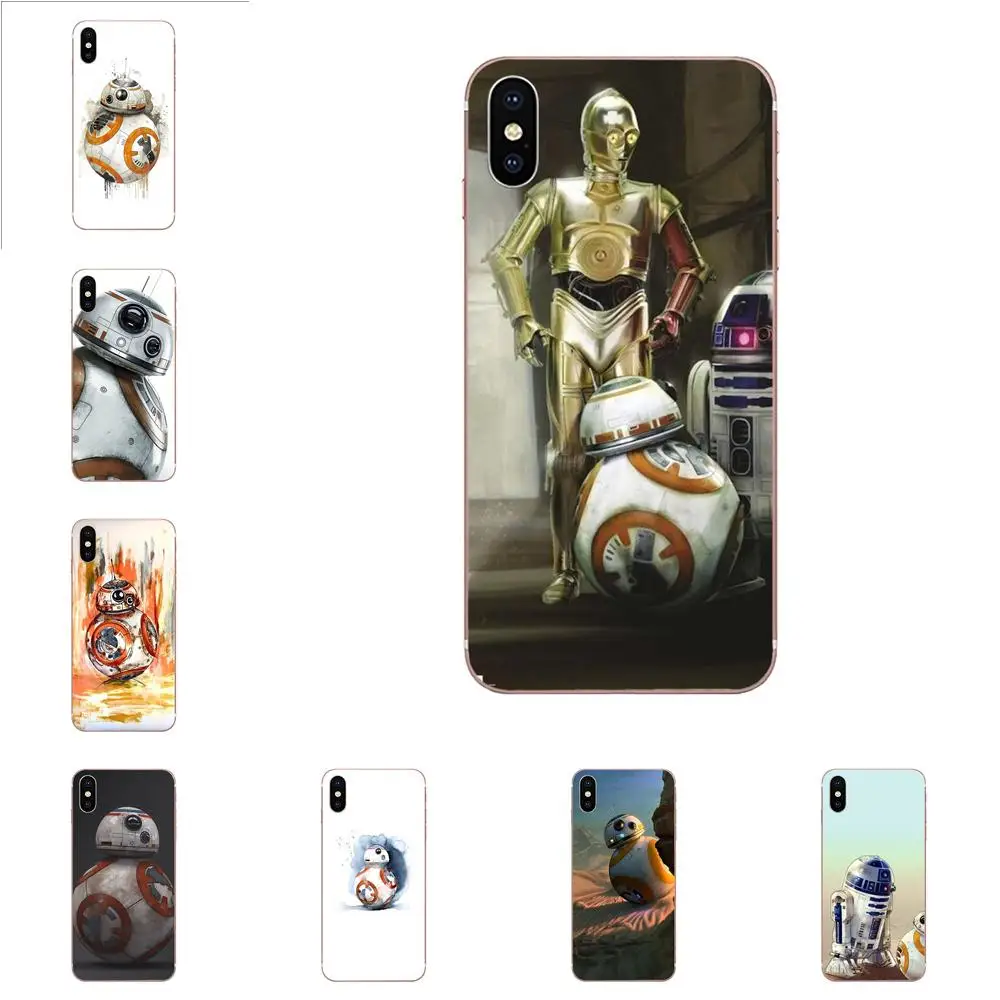 The Force Awakens Bb-8 дроид робот мягкий Кап для Huawei Honor Nova Примечание 5 5I 8A 8X10 Pro 9X Moto G G2 G3 G4 G5