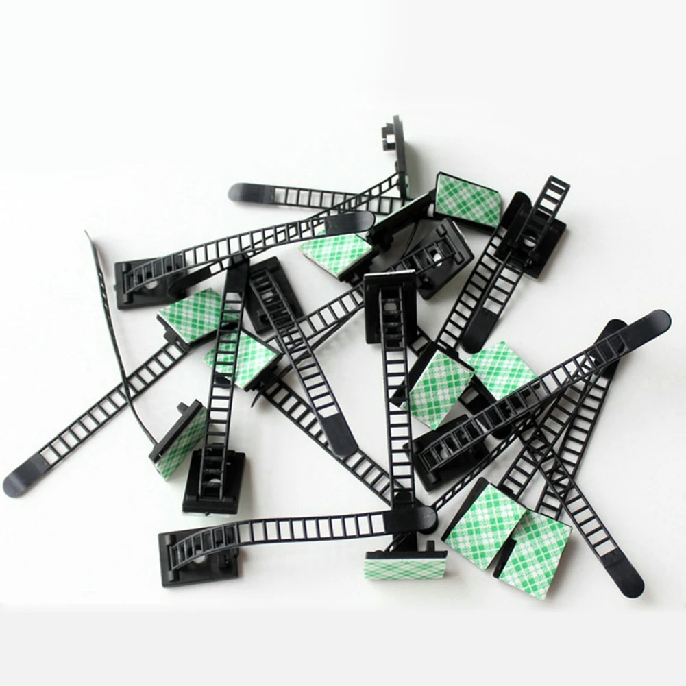 20 шт./упак. фиксированное управление креплением нейлоновый многоцелевой зажим