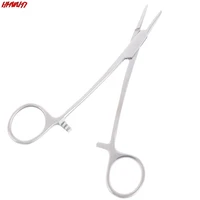 hot 1x 12cm needle clamp suture needle holder forceps for livestock animal veterinary instruments farm tools hemostatic forceps