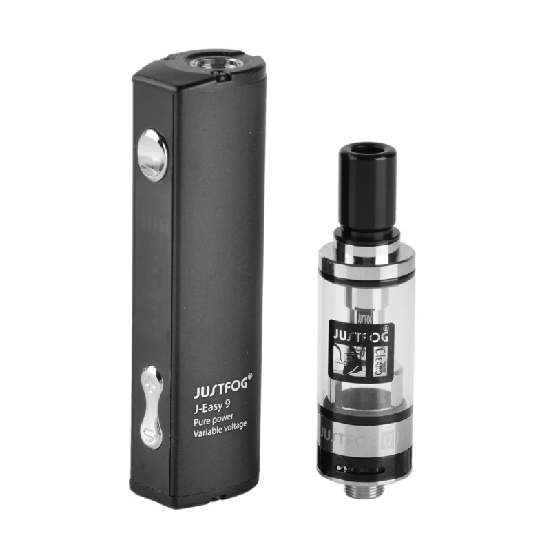 Оригинал JUSTFOG Q16 Vape Kit 900 мАч j легко 9vv батарея с 2 мл 510/эго нитевой бак для 1. 2ohm/1.6ohm