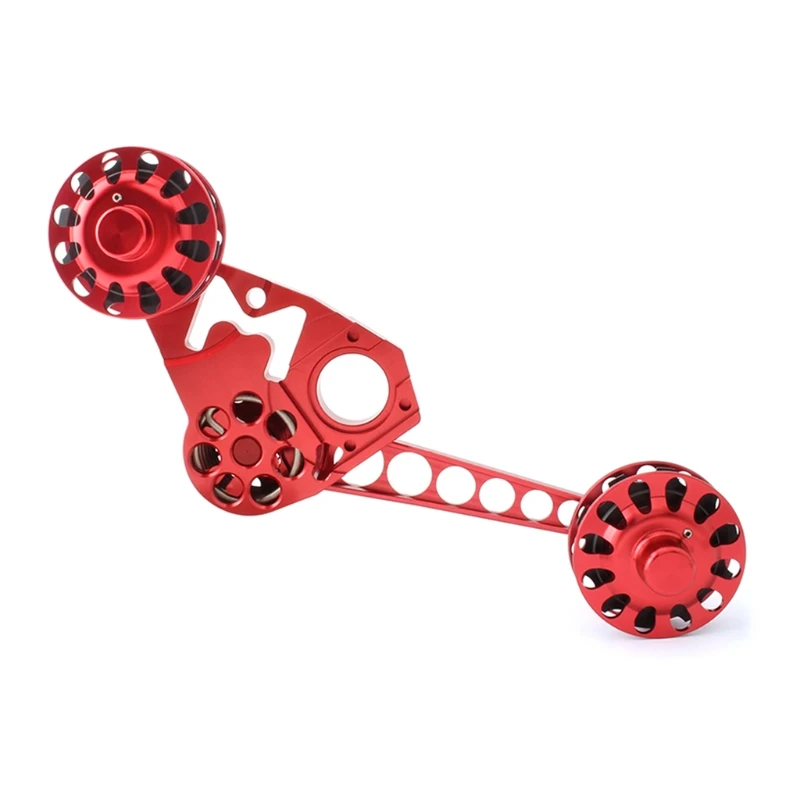 

Aluminum Alloy Bicycle Chain Guide Wheel 2/3/6 Speed Folding Bike Rear Derailleur Chain Tensioner