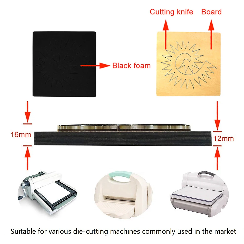 

Diy Craft Cutting Dies Wooden Scrapbooking Knife Mold Non-woven Cutting Suitable For Common Big Shot And Sizzix Machines