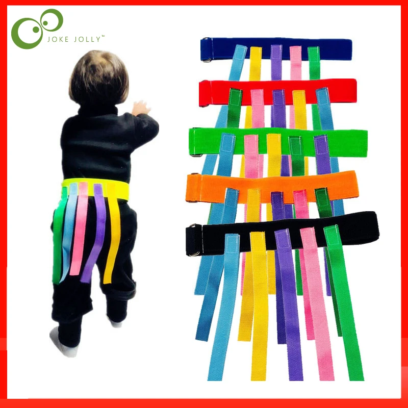 Children Outdoor Funny Game Toy Belt For Kindergarten Kids Catching Tail Training Equipment Teamwork Toys for ZXH | Игрушки и хобби