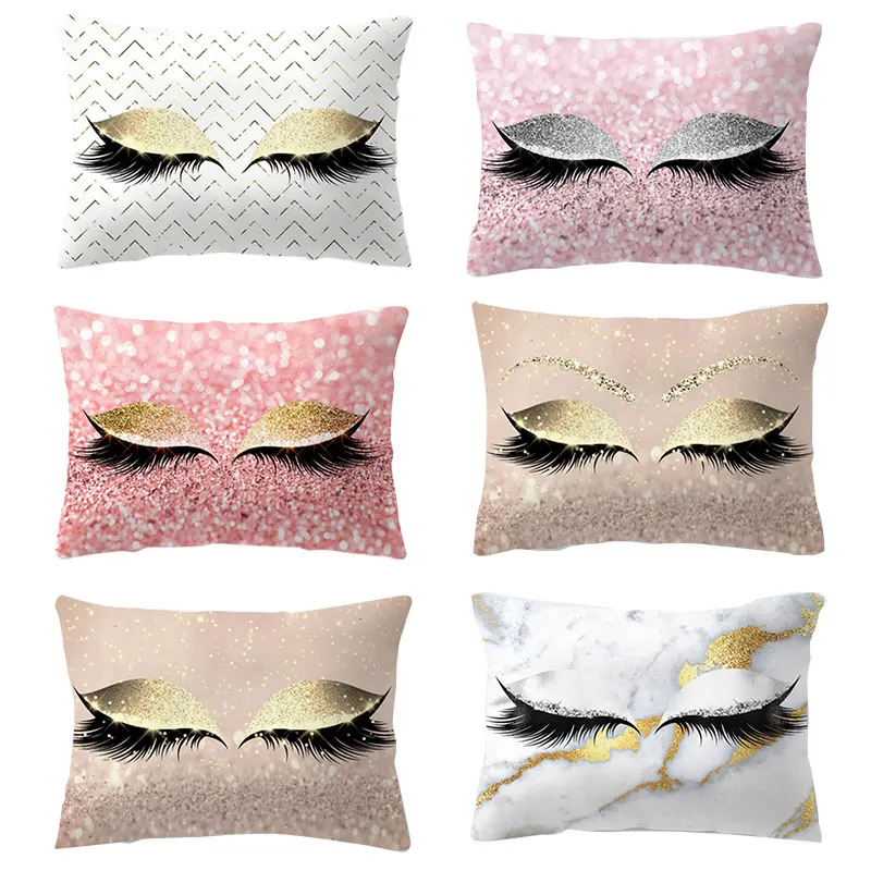Полиэстер мягкий чехол наволочка для украшения ресниц спальни наволочки дома