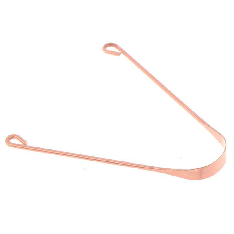 1 шт. скребок для языка из красной меди |