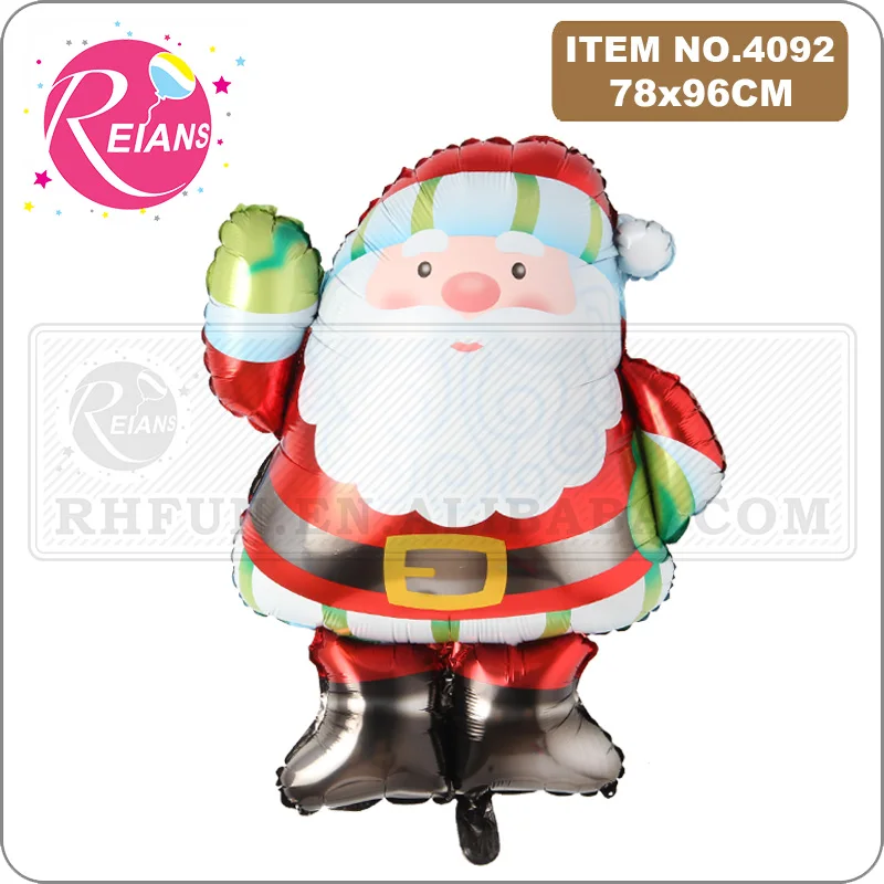 Рождество фольгированные шары Рождественские гелиевые надувные классические