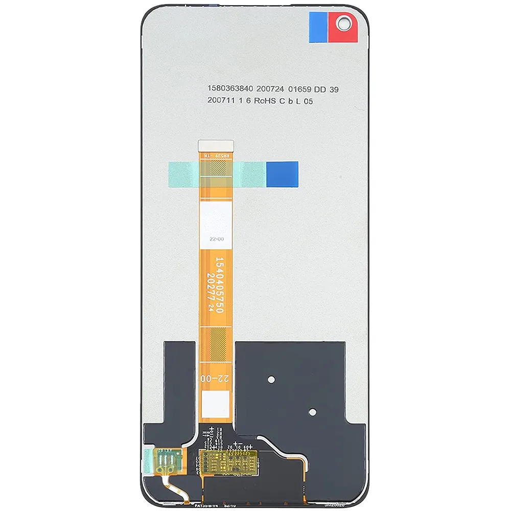 6 5 lcd display for oppo realme 7 screen touch panel digitizer for oppo realme 7 rmx2151 lcd display assembly free global shipping