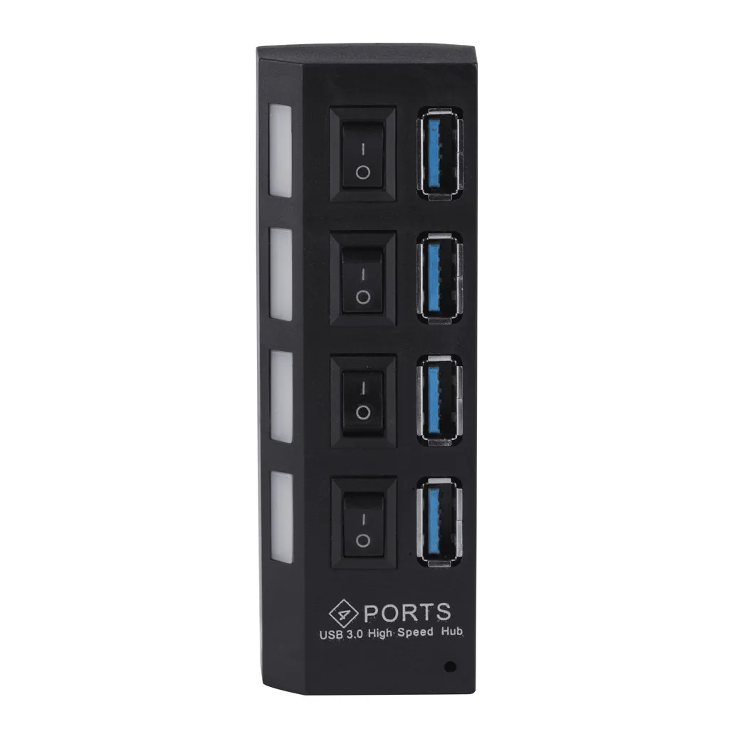 USB хаб с 4 портами 3 0 5 Гбит/с 1 ТБ|USB-хабы| |