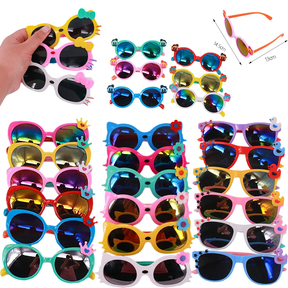 

Surprise!Newest More3Years Old Children's Sunglasses Cute Shape Outdoor Summer Sun Tourism Must Have Modeling Babies Wantes Gift