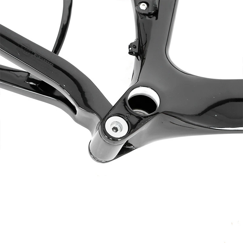 Preise Twitter Faltrad 22 Zoll Rahmen Carbon Ultraleicht 451 Carbon Faser Frameset Scheiben Bremse QR 100mm 135mm BSA68 Gewinde Tragbare