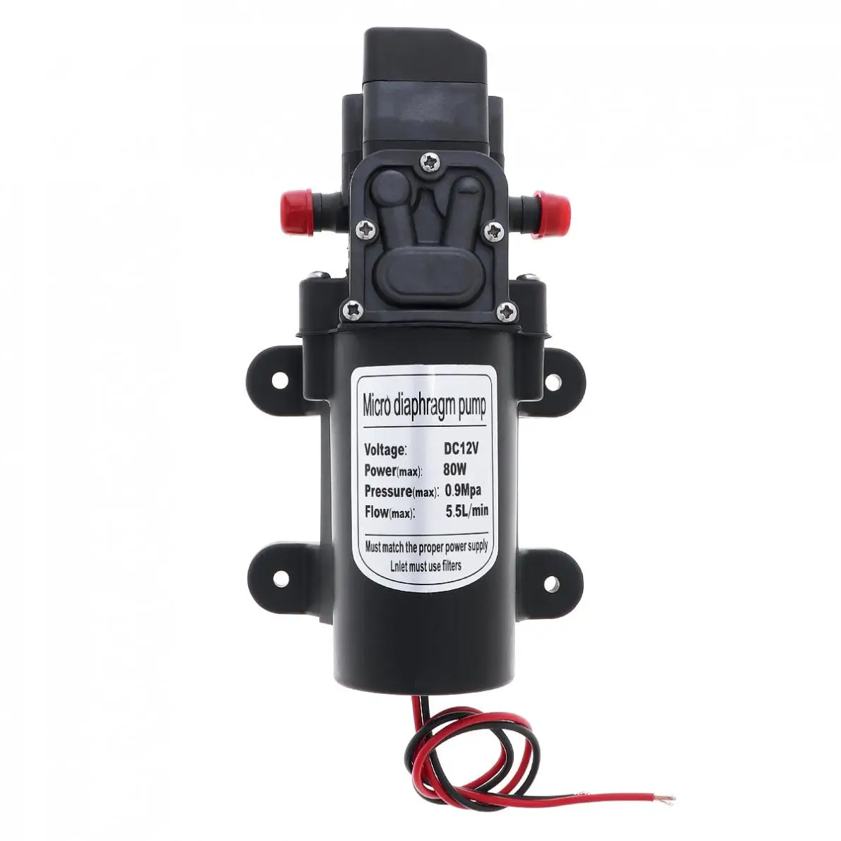 Самовсасывающийся Электрический мини диафрагма постоянного тока помпа высокого