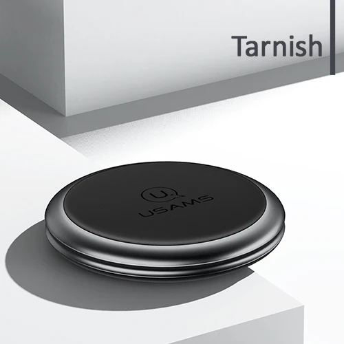 Tarnish Flat Paste USAMS магнитный автомобильный держатель для телефона на магните для автомобиля сотового телефона Автомобильное магнитное крепление, устанавливаемое на вентиляционное отверстие в салоне автомобиля Автомобильный держатель для мобильного телефона Поддержка для iPhone samsung - Цвет: Tarnish Flat Paste
